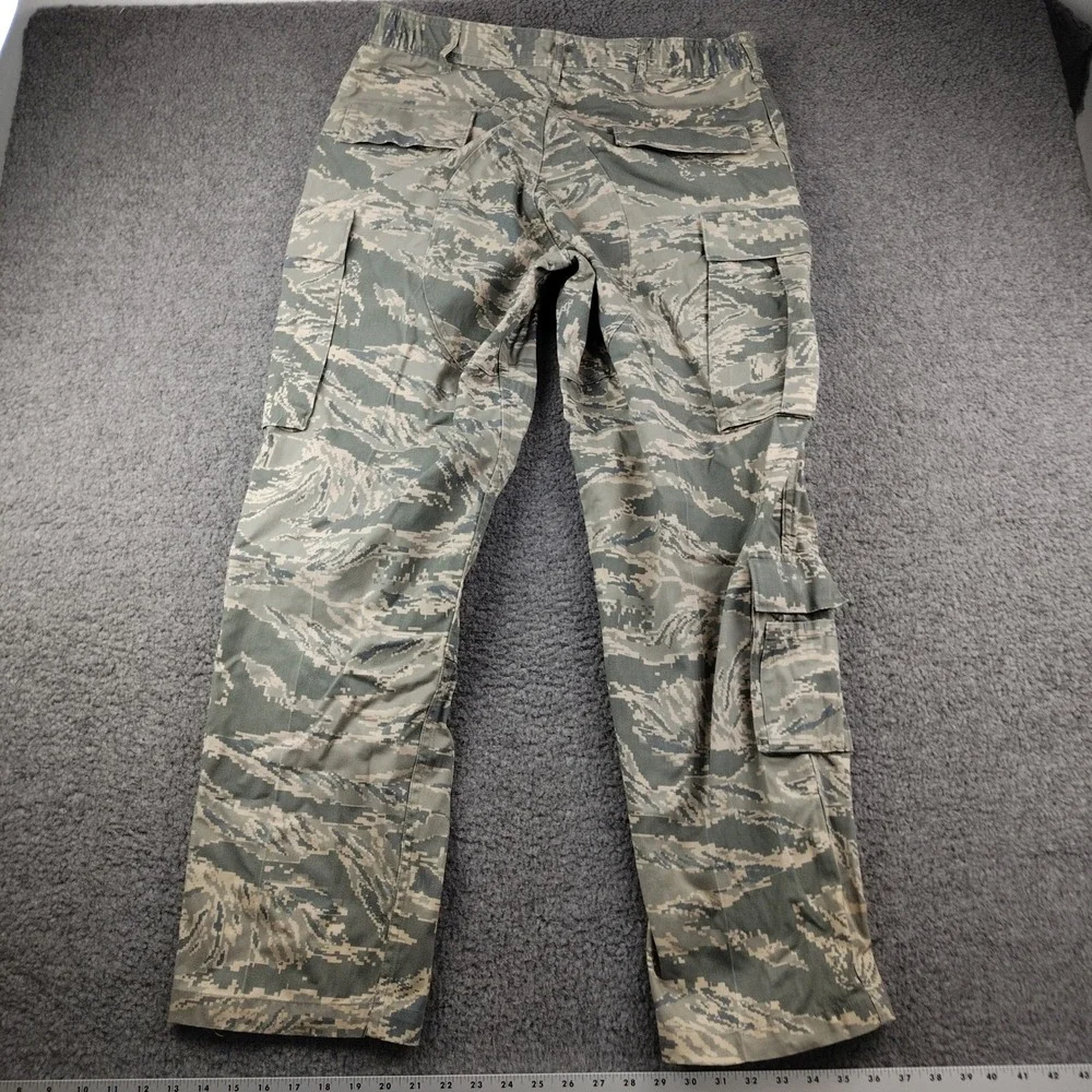 USAF Military Cargo Pants Digital Tiger Camo Mens 36S Utility Trousers EUC